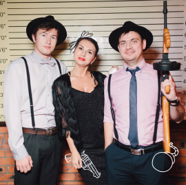 Новогодний корпоратив в Якутске.