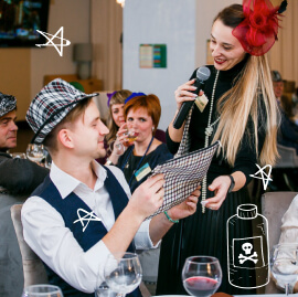 Новогодний корпоратив в Якутске.