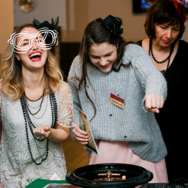 Новогодний корпоратив в Якутске.